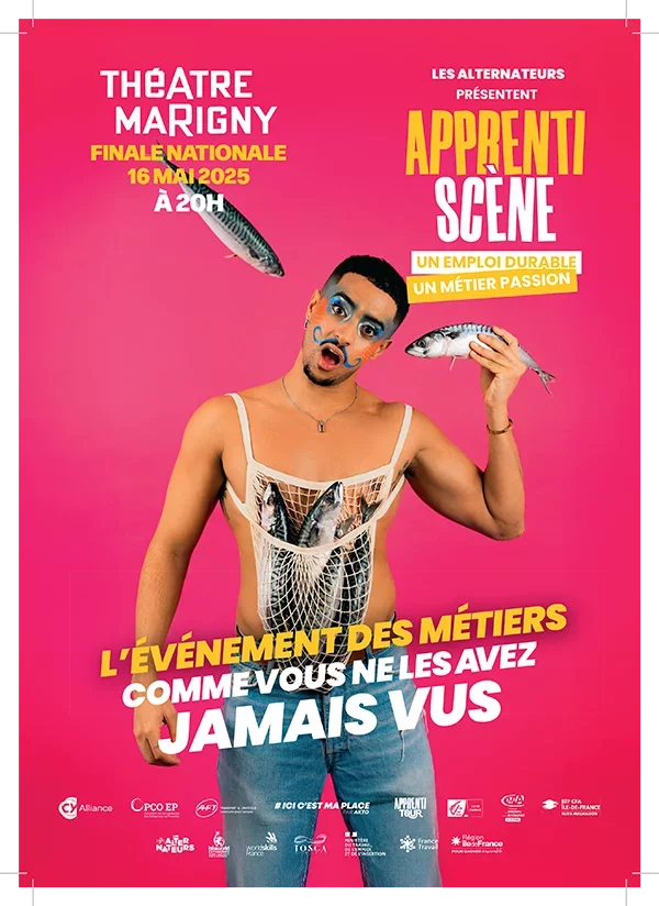 Affiche 2025 Grande Finale Nationale d'Apprentiscène : L'événement des métiers comme vous ne l'avez jamais vu